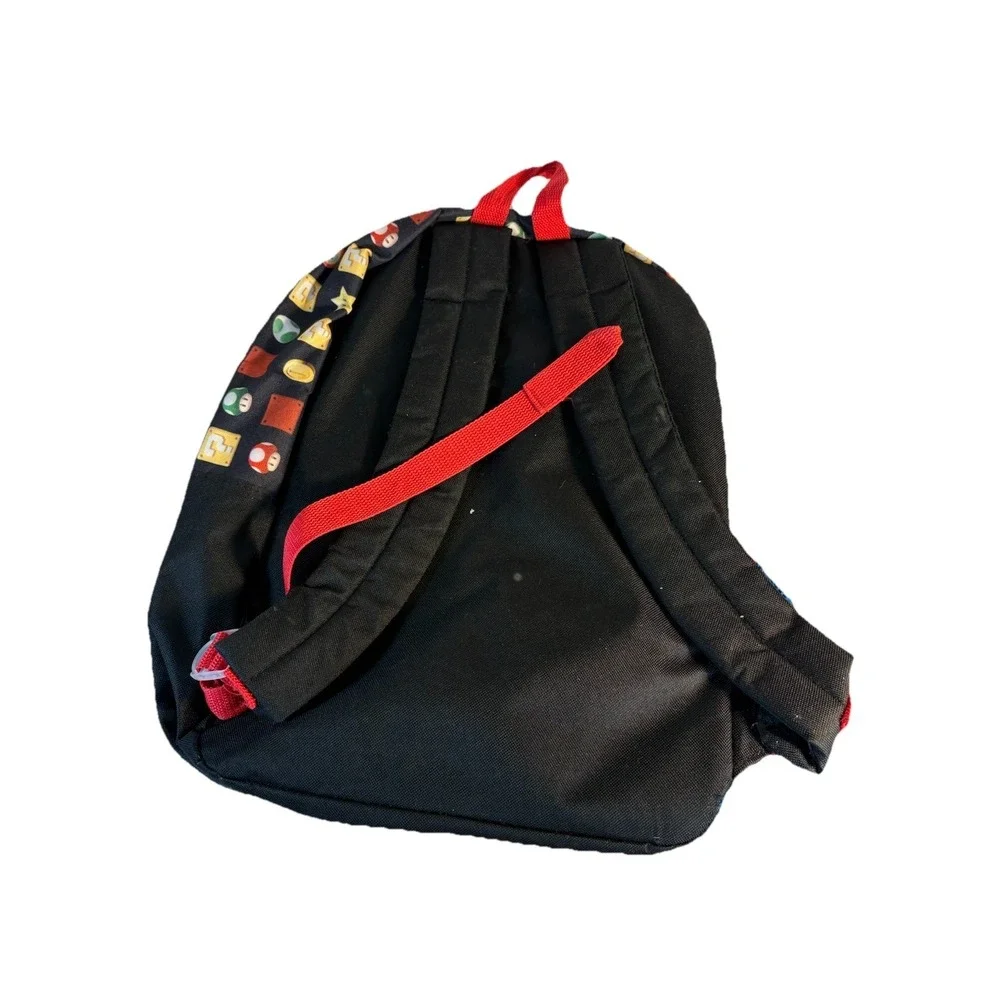 Super Mario Backpack Book Bag Computer Bag Mario Luigi Multicolor